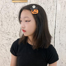 Load image into Gallery viewer, Fashionable Halloween Elements Pumpkin Hairband Single Piece Multi-Color Cute Girls Halloween Gift