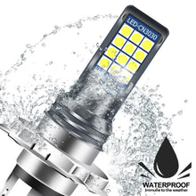 Load image into Gallery viewer, 1PC H1/H11/H4/9005/9006/H3/H7 Car LED Fog Light Bulbs 24SMD 20W Alloy Lights 12V-24V Replacement Fog Lamps Super Bright