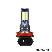 Load image into Gallery viewer, 1PC H1/H11/H4/9005/9006/H3/H7 Car LED Fog Light Bulbs 24SMD 20W Alloy Lights 12V-24V Replacement Fog Lamps Super Bright