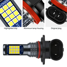 Load image into Gallery viewer, 1PC H1/H11/H4/9005/9006/H3/H7 Car LED Fog Light Bulbs 24SMD 20W Alloy Lights 12V-24V Replacement Fog Lamps Super Bright