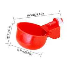 Load image into Gallery viewer, Automatic Poultry Drinker Pigeon/Chicken Waterer Water Bowl Hanging Poultry Feeder Portable Poultry Raising Supplies