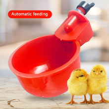 Load image into Gallery viewer, Automatic Poultry Drinker Pigeon/Chicken Waterer Water Bowl Hanging Poultry Feeder Portable Poultry Raising Supplies