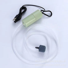 Load image into Gallery viewer, USB Air Oxygen Pump for Aquarium Silent Mini Oxygen Bubble Pump Portable Oxygen Pump for Fishing
