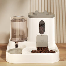 Load image into Gallery viewer, 2-in-1 Automatic Cat Feeder and Water Fountain Smart Gravity Feeder Bowl Easy to Clean Home Away Feeder for Pets Multi-Pet Feeding Solution