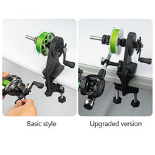 Load image into Gallery viewer, Universal Lure Fishing Reel Line Winder Quick Spooling Tool For Spinning And Baitcast Reels Fishing Gear Accessory