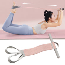 Load image into Gallery viewer, Fabric Foot Pedal Pull Rope Sit-up Abdominal Toning Yoga Stretching Assist Tool Home Fitness Equipment