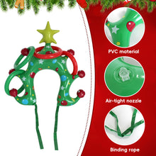 Load image into Gallery viewer, Christmas Ring Toss Game Interactive Inflatable Headband Holiday Fun Party Entertainment Toys Gift For Family Children Friend Party Game