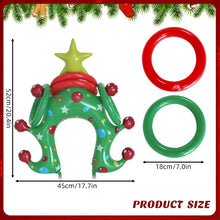Load image into Gallery viewer, Christmas Ring Toss Game Interactive Inflatable Headband Holiday Fun Party Entertainment Toys Gift For Family Children Friend Party Game