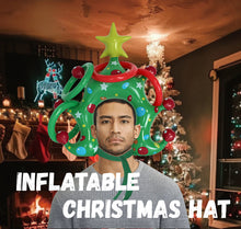 Load image into Gallery viewer, Christmas Ring Toss Game Interactive Inflatable Headband Holiday Fun Party Entertainment Toys Gift For Family Children Friend Party Game