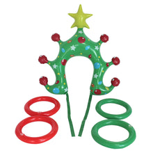 Load image into Gallery viewer, Christmas Ring Toss Game Interactive Inflatable Headband Holiday Fun Party Entertainment Toys Gift For Family Children Friend Party Game