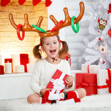 Load image into Gallery viewer, Christmas Ring Toss Game Interactive Inflatable Headband Holiday Fun Party Entertainment Toys Gift For Family Children Friend Party Game