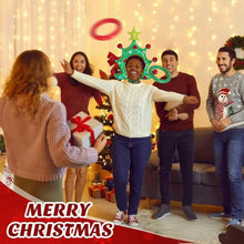 Load image into Gallery viewer, Christmas Ring Toss Game Interactive Inflatable Headband Holiday Fun Party Entertainment Toys Gift For Family Children Friend Party Game