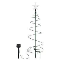 Load image into Gallery viewer, Solar Powered Christmas Tree Stake Light Waterproof Auto On/Off Landscape Light Garden Stakes Christmas Decor for Outside