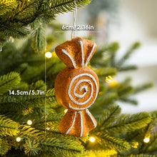 Load image into Gallery viewer, Christmas Cute Gingerbread Man Christmas Garland Accessory Ornament Festive Hanging Decor New Year Decorations