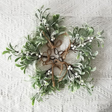 Load image into Gallery viewer, Christmas Artificial Mistletoe Bouquet Hanging Nordic Style Decorative Fake Vine Botanical Themed Christmas Holiday Fireplace Door Decor