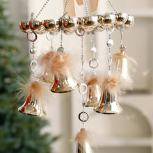 Load image into Gallery viewer, Christmas Tree Bells Hanging Window Display Ornaments Modern Elegant Gold Shatterproof Wind-Bell Christmas Home Decor