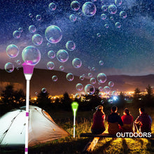 Load image into Gallery viewer, Lamp Soap Bubbles Machine Automatic Bubble Gun Creative Bubble Gun Toys Blower Maker Weeding Birthday Party Games Toys