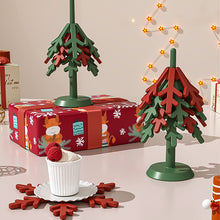 Load image into Gallery viewer, Christmas Tree Insulation Mat Heat-resistant Dining Table Mat Household Light One Tree Bowl Mat Pot Mat Clay Pot Mat