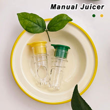 Load image into Gallery viewer, Lemon Squeezer Plastic Resuable Lightweight Juices Reamer Washable Manual Juices Portable Kitchen Reamer Built in Filter