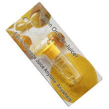 Load image into Gallery viewer, Lemon Squeezer Plastic Resuable Lightweight Juices Reamer Washable Manual Juices Portable Kitchen Reamer Built in Filter