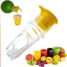 Load image into Gallery viewer, Lemon Squeezer Plastic Resuable Lightweight Juices Reamer Washable Manual Juices Portable Kitchen Reamer Built in Filter