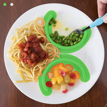Load image into Gallery viewer, Silicone Food Separator Food Baffle Board Separator Plate Dish Bariatric Portion Meal Food Diet Planning Weight Plates