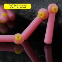Load image into Gallery viewer, 30PCS/Box Pink Double Core Power Float Adapter Super Tight Silicone Fishing Float Seat For Competition Black Pit Fishing Tackle