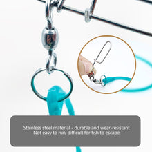 Load image into Gallery viewer, 1PC 37.4CM/14.5G Trolling Shock Absorber With Stainless Steel Swivel TPU High-Elasticity Shock Absorber Rope Professional Fishing Tackle