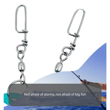 Load image into Gallery viewer, 1PC 37.4CM/14.5G Trolling Shock Absorber With Stainless Steel Swivel TPU High-Elasticity Shock Absorber Rope Professional Fishing Tackle