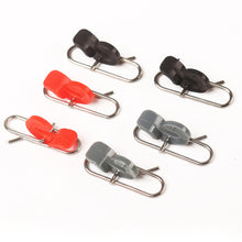 Load image into Gallery viewer, 10PCS Lure Quick Release Unhooker Tool Stainless Steel Snap Swivels Fishing Tackle Accessories