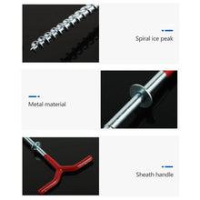 Load image into Gallery viewer, Multi-Functional Ice Anchor Tool For Securing Tent Pegs And Ice Screw Stands Ice Layer Chiseling Tool Winter Fishing Supplies