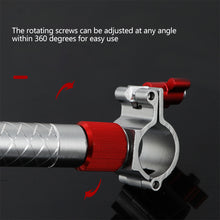 Load image into Gallery viewer, Universal Quick-Release 360° Swivel Umbrella Holder Aluminum Alloy Thickened Bracket For Fishing And Camping Umbrella Fits 26mm Diameter Tube