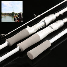 Load image into Gallery viewer, 1.6/1.8M Retractable Fiberglass Lure Fishing Rod M Power Gun/Straight Handle Long Cast Fishing Rod Segmented Handle Design
