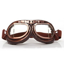 Load image into Gallery viewer, Retro Windproof Glasses Motorcycle UV And Dust Proof Goggles Matched With Off-Road Riding Helmets