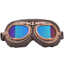 Load image into Gallery viewer, Retro Windproof Glasses Motorcycle UV And Dust Proof Goggles Matched With Off-Road Riding Helmets