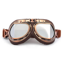 Load image into Gallery viewer, Retro Windproof Glasses Motorcycle UV And Dust Proof Goggles Matched With Off-Road Riding Helmets