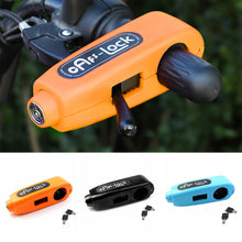 Load image into Gallery viewer, Portable Anti-Theft Handlebar Lock Waterproof Anti-loss Brake Lock Universal For Bicycle E-Bike Motorcycle
