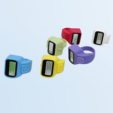 Load image into Gallery viewer, 1PC Portable Ring Counter LED Electronic Digital Display Hand Click Counter (Random Color )