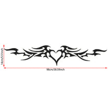 Load image into Gallery viewer, 98cm/39inch Creative DIY Heart Wings Sticker Car Windshield Vinyl Film Decal Self-Adhesive Auto Decor Removable Vehicle Tuning Accessory