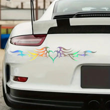 Load image into Gallery viewer, 98cm/39inch Creative DIY Heart Wings Sticker Car Windshield Vinyl Film Decal Self-Adhesive Auto Decor Removable Vehicle Tuning Accessory