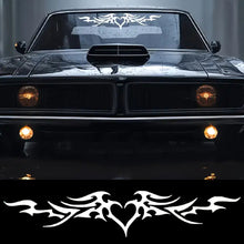 Load image into Gallery viewer, 98cm/39inch Creative DIY Heart Wings Sticker Car Windshield Vinyl Film Decal Self-Adhesive Auto Decor Removable Vehicle Tuning Accessory