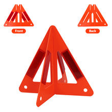Load image into Gallery viewer, Foldable Car Warning Triangle Emergency Accident Stop Sign Reflective Safety Beacon Collapsible Hazard Warning Light