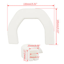 Load image into Gallery viewer, 2Pcs Trailer Tow Hooks Covers Tow Hook Sleeve Professional Silicone Receiver Covers for Dodge RAM 1500 2019-2024 Part Accessory