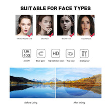 Load image into Gallery viewer, Elegant Oval Metal Glasses Frame with Sparkling Rhinestone Decorated Non-Prescription Spectacles Reading Glasses