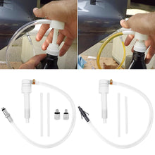 Load image into Gallery viewer, 8CC Oil Extractor Pump Brake Fluid Change Kit for Marine & Automotive Fluid Transfer Pump 28mm Standard Quart Bottle Adapter