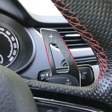 Load image into Gallery viewer, Pair Gear Shift Paddles Car DSG Steering Wheel Paddle Extension Shift Control Covers For VW Golf 5/6 MK5/6 Jetta Passat Polo 6R Sharan Tiguan Touareg Touran Scirocco Beetle Eos