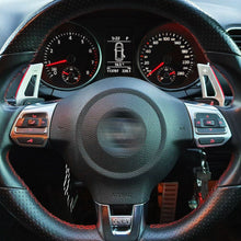 Load image into Gallery viewer, Pair Gear Shift Paddles Car DSG Steering Wheel Paddle Extension Shift Control Covers For VW Golf 5/6 MK5/6 Jetta Passat Polo 6R Sharan Tiguan Touareg Touran Scirocco Beetle Eos