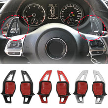 Load image into Gallery viewer, Pair Gear Shift Paddles Car DSG Steering Wheel Paddle Extension Shift Control Covers For VW Golf 5/6 MK5/6 Jetta Passat Polo 6R Sharan Tiguan Touareg Touran Scirocco Beetle Eos