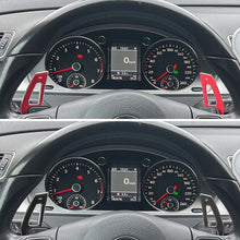 Load image into Gallery viewer, Pair Gear Shift Paddles Car DSG Steering Wheel Paddle Extension Shift Control Covers For VW Golf 5/6 MK5/6 Jetta Passat Polo 6R Sharan Tiguan Touareg Touran Scirocco Beetle Eos