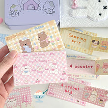 Load image into Gallery viewer, 10Pcs Kids Christmas Reward Tear Scratch Card Self-adhesive Stickers Tear Off Card Xmas Stickers DIY Children's Redemption Vouchers